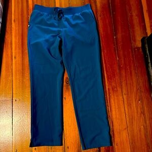 Women’s Jaanuu large scrub set! Caribbean blue. Pants are large tall.